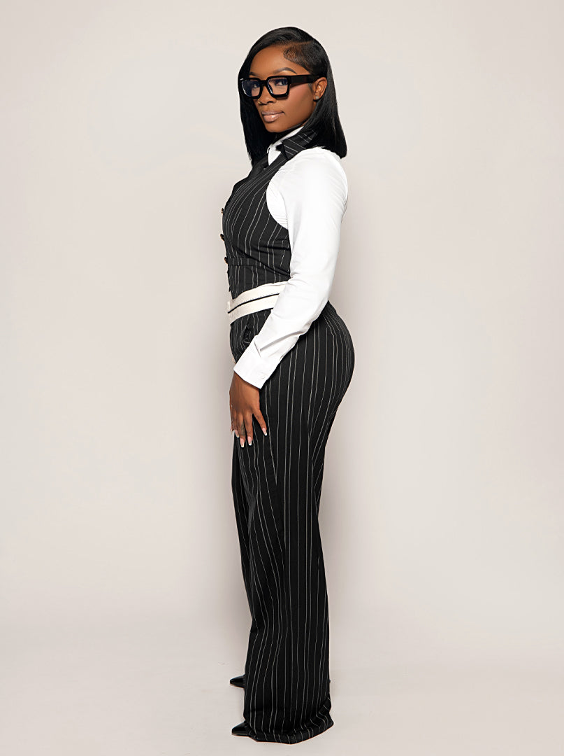 Blair Striped Suit Set